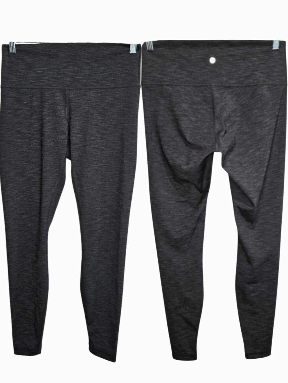Lululemon Wunder Leggings Under Dark Gray Heathered High Rise Women's Size 10